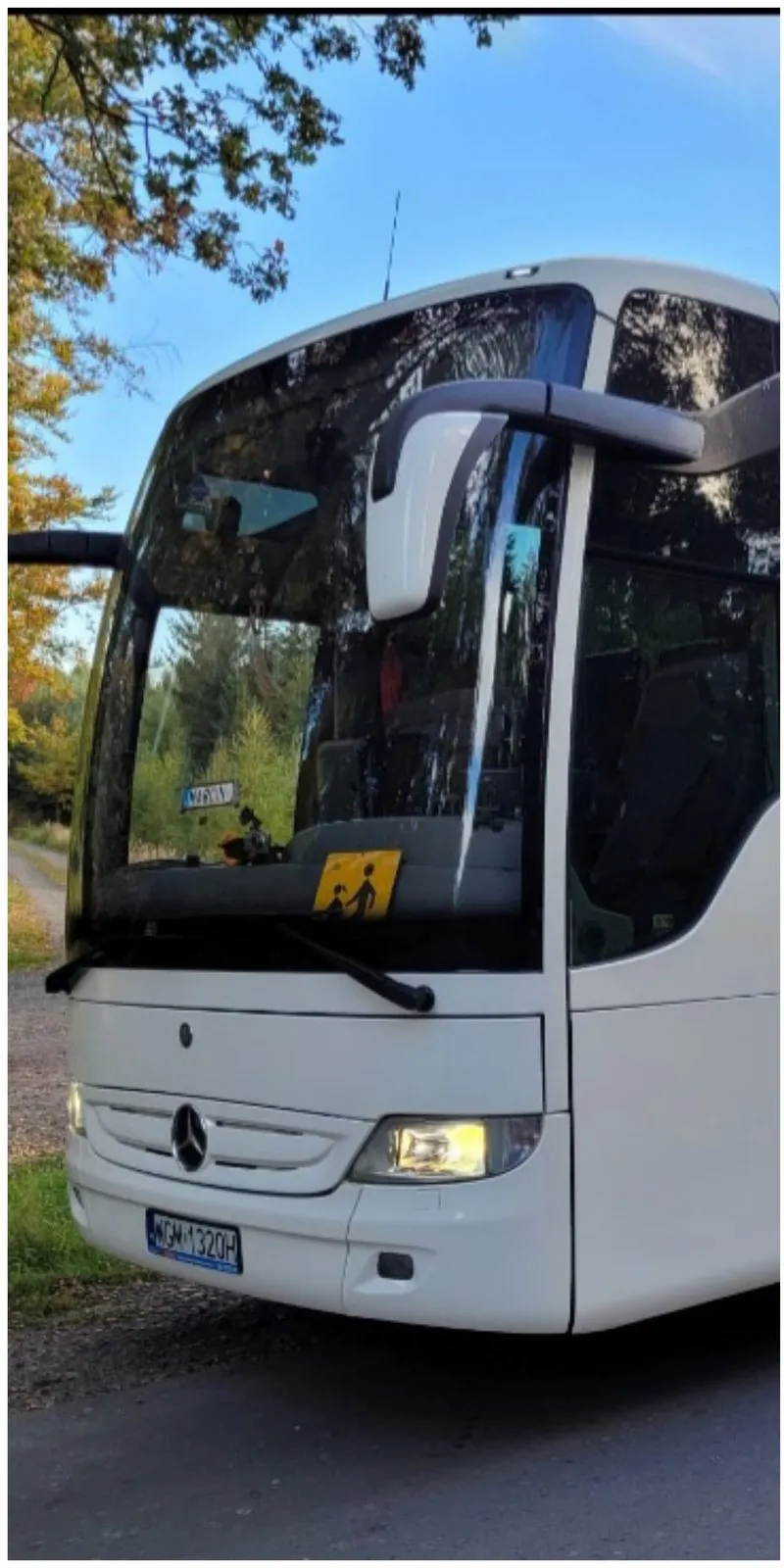 Mercedes Tourismo — kolejne ujęcie